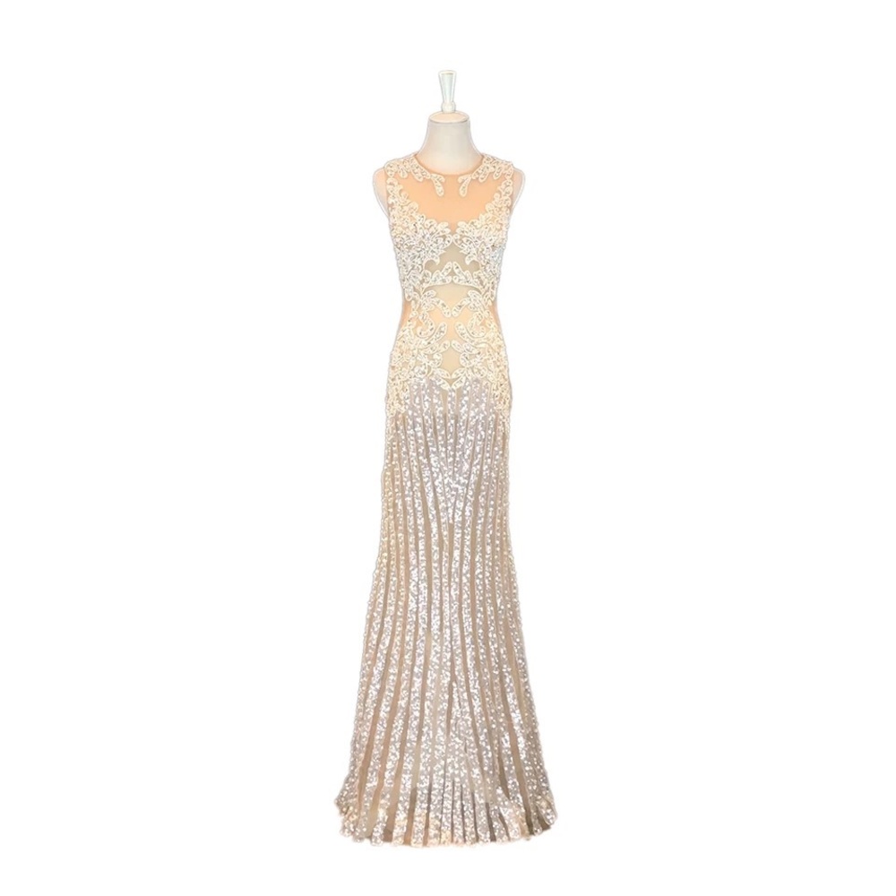 Beauty Pageant Elegant Evening Gown